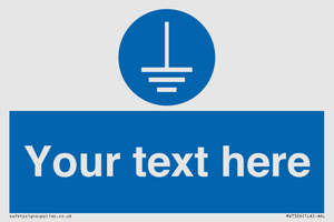 Custom Connect to Earth Sign